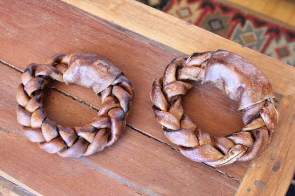 Circle Braided Rawhides (Set of 2)