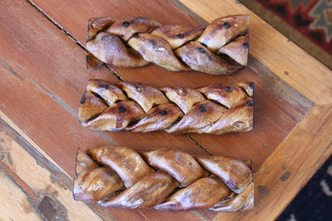 Peanut Butter Flavored All Natural Freds Choice Rawhides