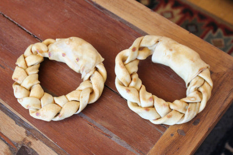 Circle Braided Rawhides (Set of 2)