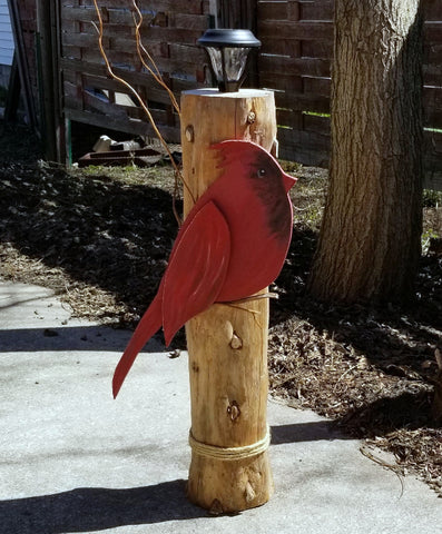 Cardinal Solar Pillar